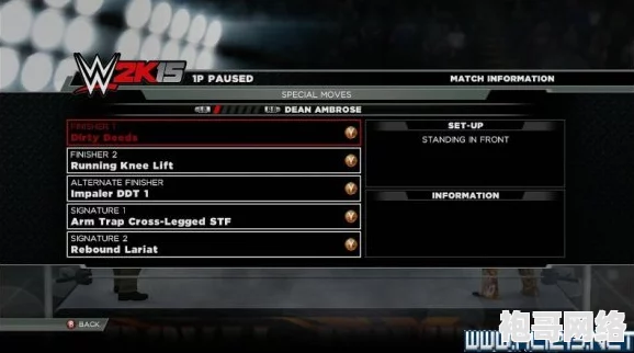 WWE 2K全挑战全人物技能图文教程攻略 游戏玩法详解