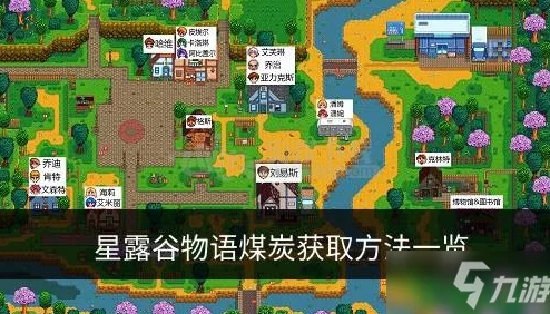 星露谷物语煤炭获取攻略：高效收集途径与最佳地点